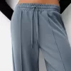 Pantalones anchos suaves Dark grey