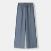 Pantalones anchos suaves Dark grey