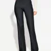 Pantalones boot-cut de talle bajo Dark blue