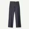 Pantalones boot-cut de talle bajo Dark blue