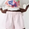 Pantalones cortos a rayas Pink