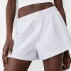 Pantalones cortos a rayas Light blue