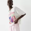 Pantalones cortos a rayas Pink