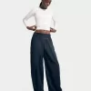 Pantalones de sastre a rayas diplomáticas Blue