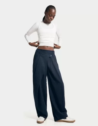 Pantalones de sastre a rayas diplomáticas Blue