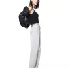 Pantalones de sastre con corte globo Dark grey