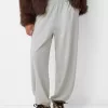 Pantalones deportivos de felpa Grey