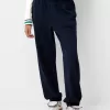 Pantalones deportivos de felpa Navy