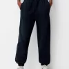 Pantalones deportivos de felpa Navy