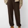 Pantalones deportivos de felpa Brown