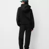 Pantalones deportivos de felpa Black