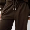 Pantalones deportivos de felpa Brown
