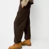 Pantalones deportivos de felpa Brown