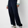 Pantalones deportivos de felpa Navy