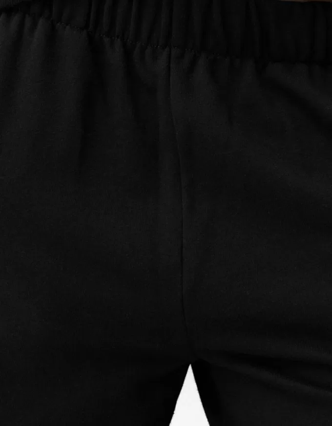 Pantalones deportivos de felpa Black