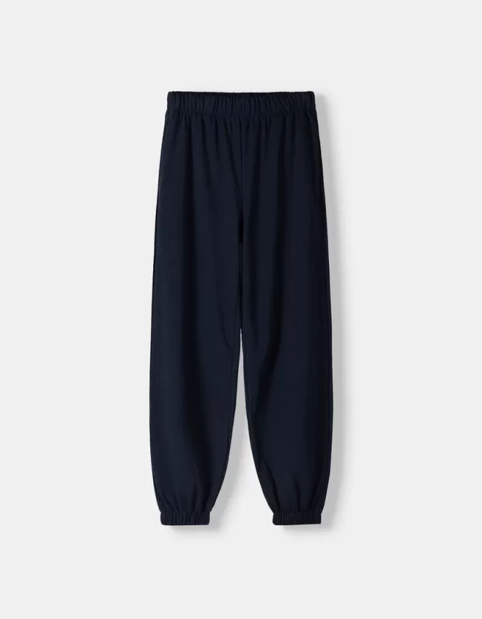 Pantalones deportivos de felpa Navy