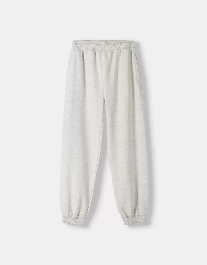 Pantalones deportivos de felpa Grey