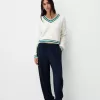 Pantalones deportivos de felpa Navy