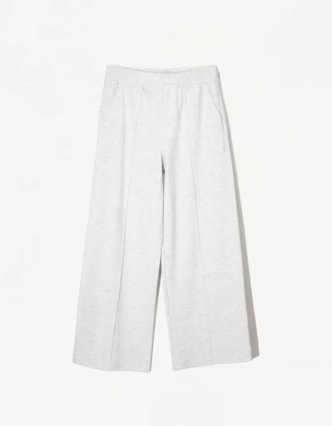 Pantalones deportivos de pierna ancha Grey
