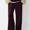 Pantalones deportivos de pierna ancha Violet