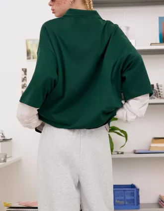 Pantalones deportivos de pierna ancha Grey