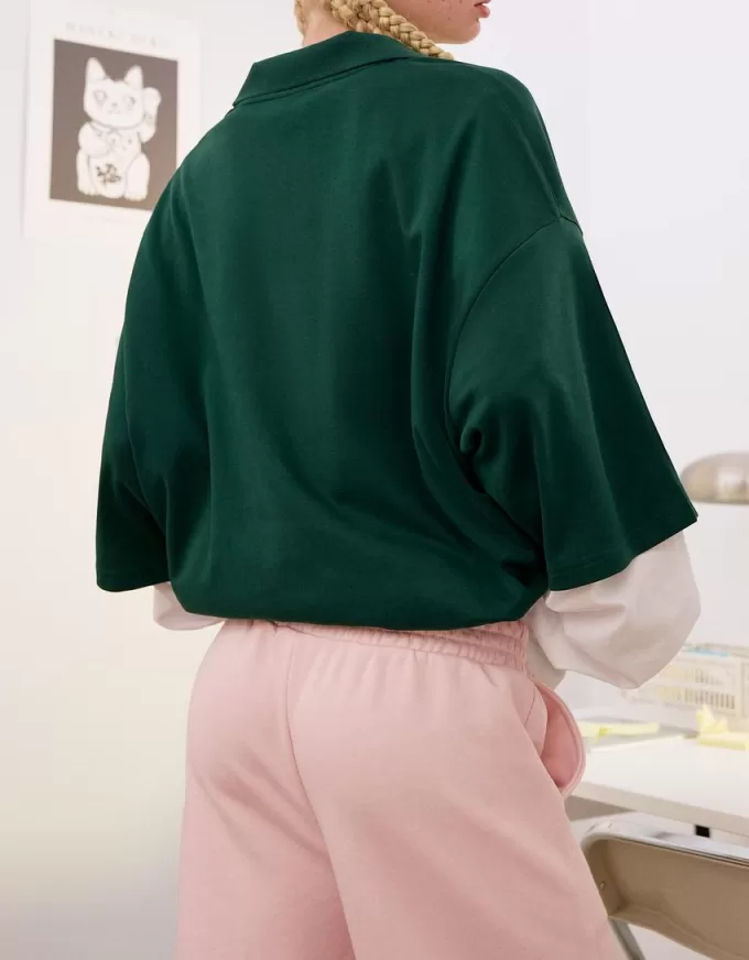 Pantalones deportivos de pierna ancha Pink