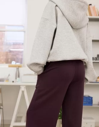 Pantalones deportivos de pierna ancha Violet