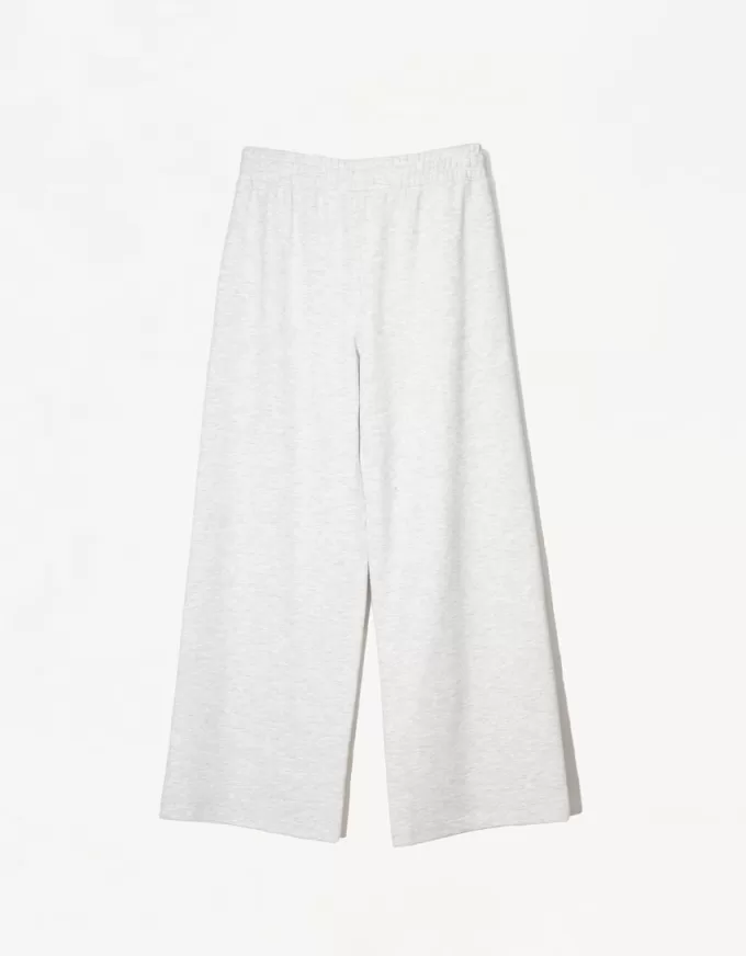 Pantalones deportivos de pierna ancha Grey