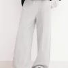 Pantalones deportivos de pierna ancha Grey