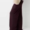 Pantalones deportivos de pierna ancha Violet