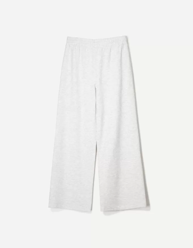 Pantalones deportivos de pierna ancha Grey