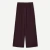 Pantalones deportivos de pierna ancha Violet