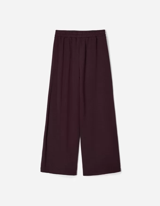 Pantalones deportivos de pierna ancha Violet