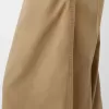 Pantalones globo de algodón Camel