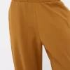 Pantalones jogger voluminosos interlock Light Brown
