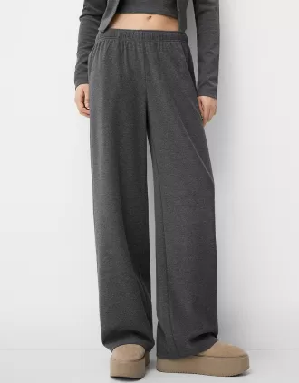 Pantalones rectos Dark grey