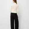 Pantalones rectos Black