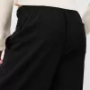 Pantalones rectos Black