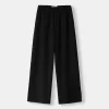 Pantalones rectos Black