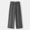 Pantalones rectos Dark grey