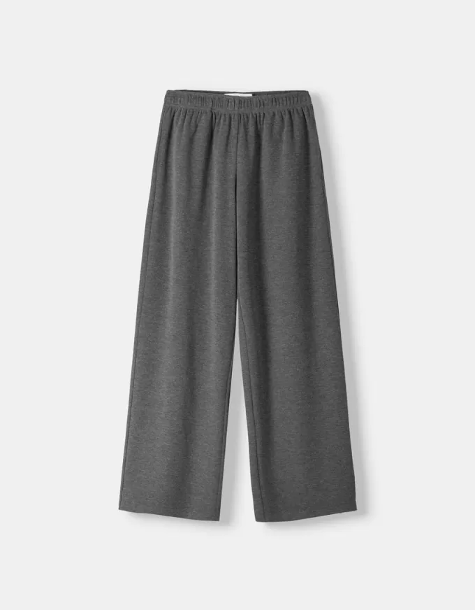 Pantalones rectos Dark grey