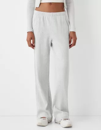 Pantalones textura gofre Grey