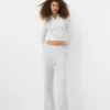 Pantalones textura gofre Grey