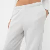 Pantalones textura gofre Grey