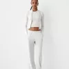Pantalones textura gofre Grey