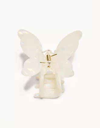 Pasador de pelo de mariposa White
