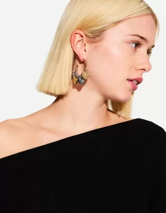 Pendientes de aro bohemios Silver