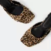 Sandalias de tacón con estampado animal ANIMAL PRINT