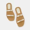 Sandalias planas multitiras Multicolored