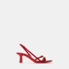 Sandalias tacón gatito con hebillas RED